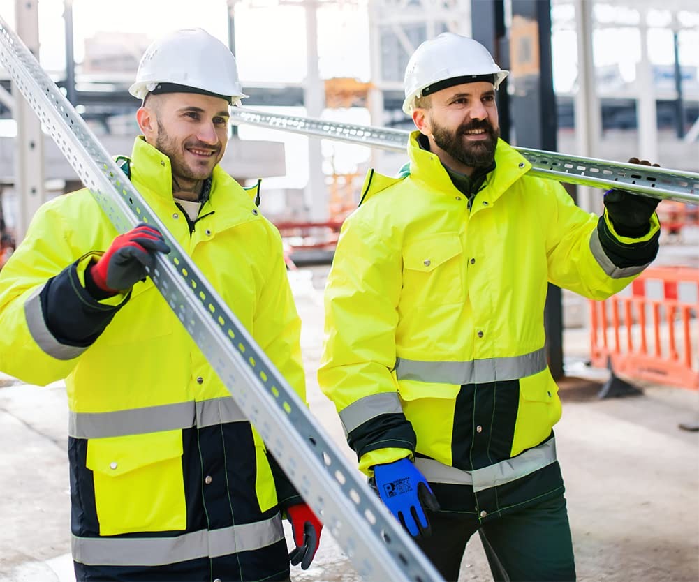 Customer using Proganda gloves
